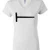 Women's Short Sleeve V-Neck T-Shirt Thumbnail