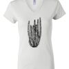 Women's Short Sleeve V-Neck T-Shirt Thumbnail