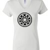 Women's Short Sleeve V-Neck T-Shirt Thumbnail