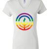 Women's Short Sleeve V-Neck T-Shirt Thumbnail